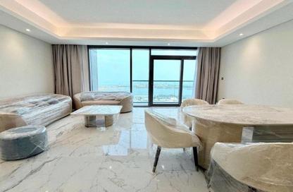 Apartment - 2 Bedrooms - 3 Bathrooms for rent in Lusail Marina Heights - Marina District - Lusail