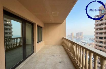 Apartment - 3 - 3 for rent in East Porto Drive - Porto Arabia - The Pearl Island - Doha