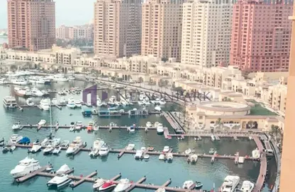 Apartment - 1 Bedroom - 2 Bathrooms for rent in East Porto Drive - Porto Arabia - The Pearl Island - Doha