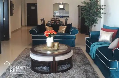 Apartment - 1 Bedroom - 2 Bathrooms for rent in West Porto Drive - Porto Arabia - The Pearl Island - Doha
