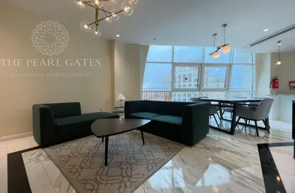 شقة - 2 غرف نوم - 3 حمامات للايجار في حدائق فلورستا - حدائق فلورستا - جزيرة اللؤلؤة - الدوحة