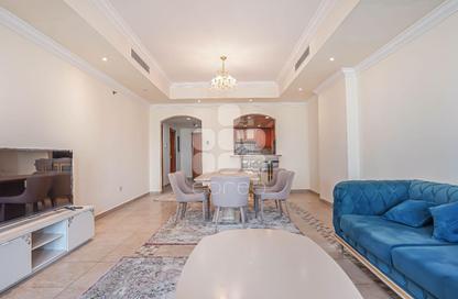 Apartment - 2 - 3 for rent in Tower 9 - Porto Arabia - The Pearl Island - Doha