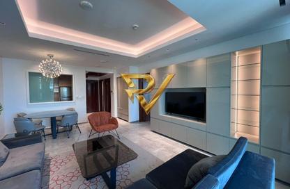 Apartment - 1 - 2 for rent in Lusail Marina Heights - Marina District - Lusail
