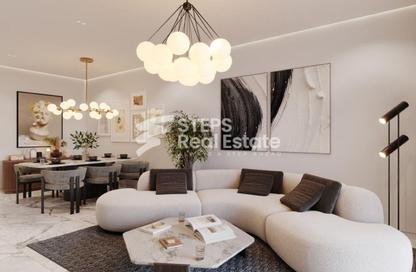 Apartment - 1 Bedroom - 2 Bathrooms for sale in Lusail Residence - Marina District - Lusail