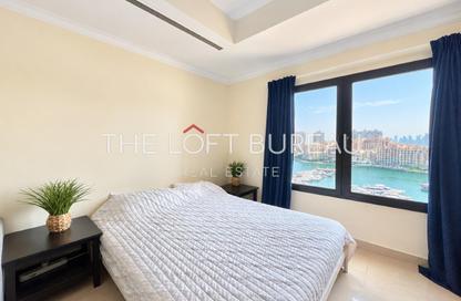 Apartment - Studio - 1 for rent in East Porto Drive - Porto Arabia - The Pearl Island - Doha