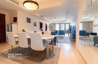 Apartment - 2 - 3 for rent in West Porto Drive - Porto Arabia - The Pearl Island - Doha