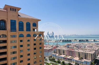 Apartment - 1 Bedroom - 2 Bathrooms for rent in East Porto Drive - Porto Arabia - The Pearl Island - Doha
