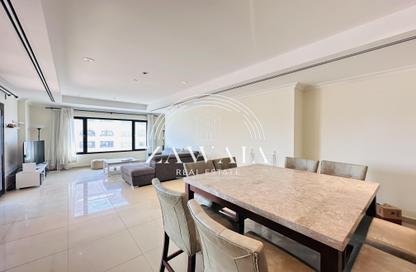 Apartment - 1 Bedroom - 2 Bathrooms for rent in East Porto Drive - Porto Arabia - The Pearl Island - Doha Apartment - 1 Bedroom - 2 Bathrooms for rent in East Porto Drive - Porto Arabia - The Pearl Island - Doha