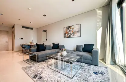 Apartment - 2 Bedrooms - 3 Bathrooms for rent in Marina Tower 23 - Marina District - Lusail