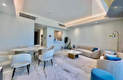 Apartment - 2 Bedrooms - 3 Bathrooms for rent in Marina Tower 23 - Marina District - Lusail Apartment - 2 Bedrooms - 3 Bathrooms for rent in Marina Tower 23 - Marina District - Lusail