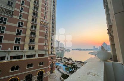 Apartment - Studio - 1 for rent in Viva Central - Viva Bahriyah - The Pearl Island - Doha
