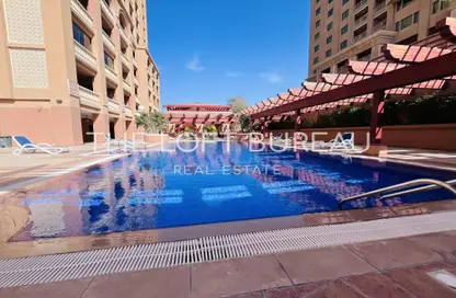 Apartment - 1 Bedroom - 2 Bathrooms for rent in East Porto Drive - Porto Arabia - The Pearl Island - Doha