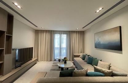 Apartment - 2 Bedrooms - 3 Bathrooms for rent in Lusail Marina Heights - Marina District - Lusail