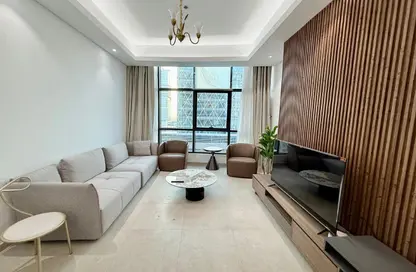 شقة - 2 غرف نوم - 3 حمامات للايجار في برج مارينا 21 - منطقة المارينا - الوسيل شقة - 2 غرف نوم - 3 حمامات للايجار في برج مارينا 21 - منطقة المارينا - الوسيل