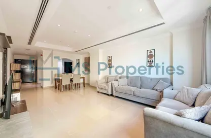 Apartment - 1 Bedroom - 2 Bathrooms for rent in East Porto Drive - Porto Arabia - The Pearl Island - Doha