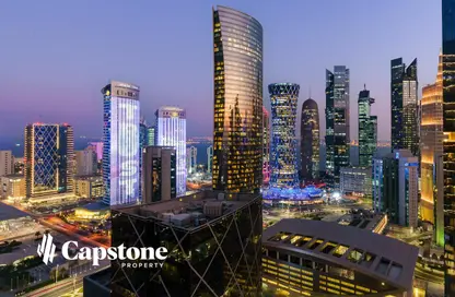 Shop - Studio - 1 Bathroom for rent in West Bay Tower - West Bay - West Bay - Doha