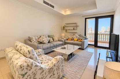Apartment - 1 - 1 for rent in West Porto Drive - Porto Arabia - The Pearl Island - Doha