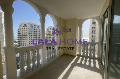 Apartment - 2 Bedrooms - 3 Bathrooms for rent in Viva East - Viva Bahriyah - The Pearl Island - Doha