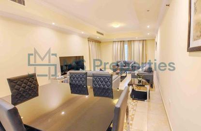 Apartment - 2 Bedrooms - 3 Bathrooms for rent in East Porto Drive - Porto Arabia - The Pearl Island - Doha