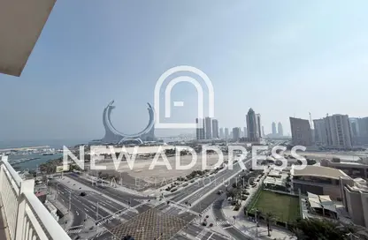 شقة - 2 غرف نوم - 3 حمامات للايجار في مرتفعات مارينا لوسيل - منطقة المارينا - الوسيل