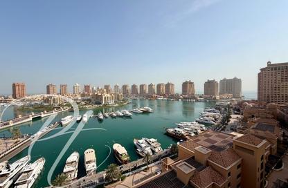 Apartment - 1 - 1 for rent in Tower 5 - Porto Arabia - The Pearl Island - Doha