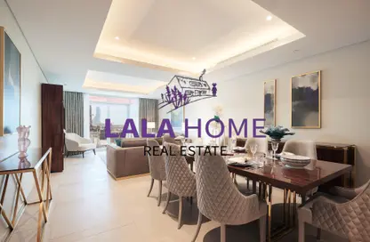 Duplex - 2 Bedrooms - 4 Bathrooms for rent in Abraj Bay - Abraj Quartiers - The Pearl Island - Doha