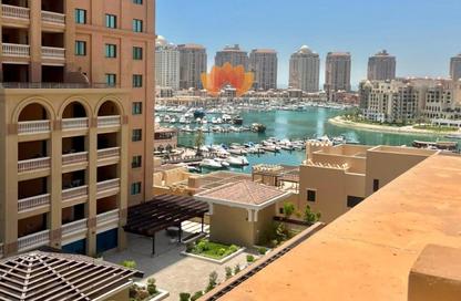 Apartment - 1 Bedroom - 2 Bathrooms for rent in East Porto Drive - Porto Arabia - The Pearl Island - Doha