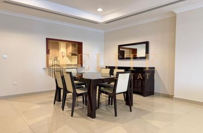 Apartment - 1 Bedroom - 2 Bathrooms for rent in East Porto Drive - Porto Arabia - The Pearl Island - Doha