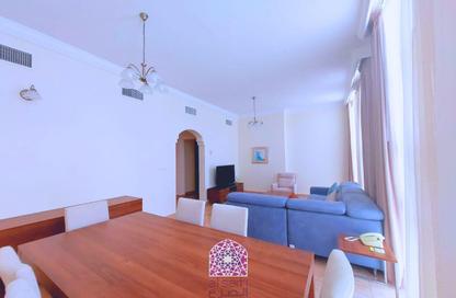 Apartment - 2 Bedrooms - 3 Bathrooms for rent in Al Rabban Tower - West Bay - West Bay - Doha