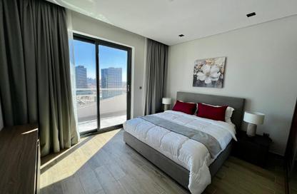 Apartment - 1 Bedroom - 2 Bathrooms for rent in Lusail Marina Heights - Marina District - Lusail Apartment - 1 Bedroom - 2 Bathrooms for rent in Lusail Marina Heights - Marina District - Lusail