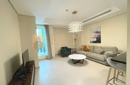 Apartment - 1 Bedroom - 2 Bathrooms for rent in Lusail Marina Heights - Marina District - Lusail