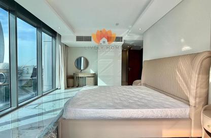 Apartment - 2 Bedrooms - 3 Bathrooms for rent in Lusail Marina Heights - Marina District - Lusail