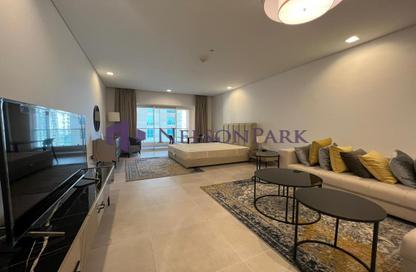 Apartment - Studio - 1 for rent in Al Mutahidah Tower - Viva Bahriyah - The Pearl Island - Doha