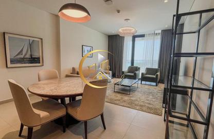 Apartment - 1 - 2 for rent in Lusail Marina Heights - Marina District - Lusail