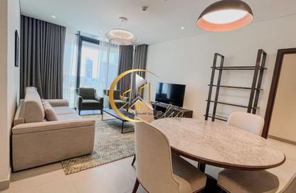 Apartment - 1 - 2 for rent in Lusail Marina Heights - Marina District - Lusail