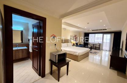 Apartment - Studio - 1 Bathroom for rent in East Porto Drive - Porto Arabia - The Pearl Island - Doha