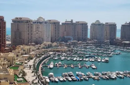 Apartment - 2 Bedrooms - 2 Bathrooms for rent in West Porto Drive - Porto Arabia - The Pearl Island - Doha Apartment - 2 Bedrooms - 2 Bathrooms for rent in West Porto Drive - Porto Arabia - The Pearl Island - Doha