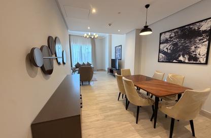 Apartment - 2 - 3 for rent in Lusail Marina Heights - Marina District - Lusail