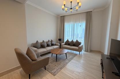 Apartment - 2 - 3 for rent in Lusail Marina Heights - Marina District - Lusail