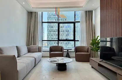 Apartment - 2 Bedrooms - 3 Bathrooms for rent in Lusail Marina Heights - Marina District - Lusail