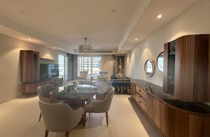 Apartment - 1 Bedroom - 2 Bathrooms for rent in Lusail Marina Heights - Marina District - Lusail
