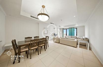Apartment - 1 - 2 for sale in West Porto Drive - Porto Arabia - The Pearl Island - Doha