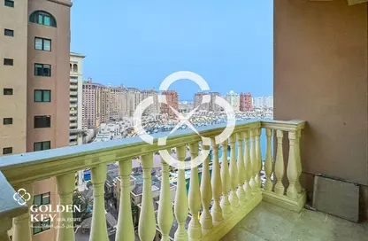 Apartment - 2 Bedrooms - 3 Bathrooms for rent in East Porto Drive - Porto Arabia - The Pearl Island - Doha