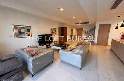 Duplex - 3 Bedrooms - 4 Bathrooms for rent in Viva West - Viva Bahriyah - The Pearl Island - Doha