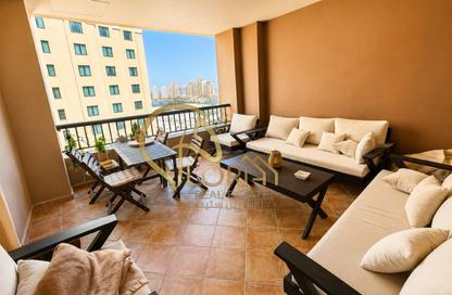 Apartment - 1 Bedroom - 2 Bathrooms for rent in East Porto Drive - Porto Arabia - The Pearl Island - Doha Apartment - 1 Bedroom - 2 Bathrooms for rent in East Porto Drive - Porto Arabia - The Pearl Island - Doha