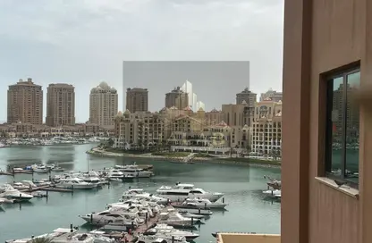 Apartment - 1 Bedroom - 2 Bathrooms for rent in One Porto Arabia - Porto Arabia - The Pearl Island - Doha