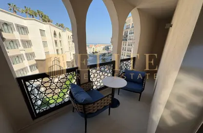 Apartment - 1 Bedroom - 2 Bathrooms for rent in La Plage Centrale - La Plage - The Pearl Island - Doha