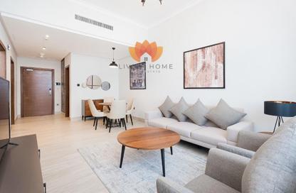 Apartment - 1 Bedroom - 2 Bathrooms for rent in Lusail Marina Heights - Marina District - Lusail