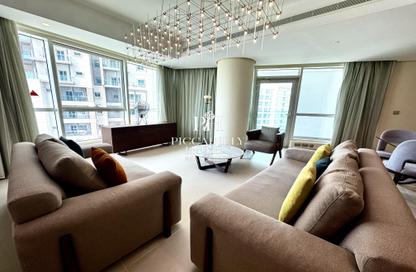 Apartment - 1 Bedroom - 2 Bathrooms for rent in Lusail Marina Heights - Marina District - Lusail