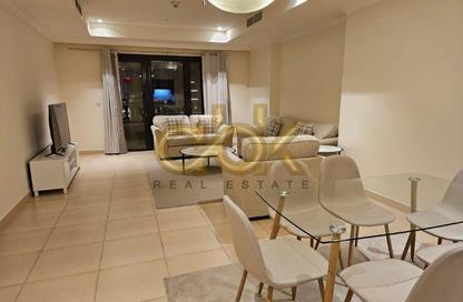 Apartment - 1 Bedroom - 2 Bathrooms for rent in East Porto Drive - Porto Arabia - The Pearl Island - Doha
